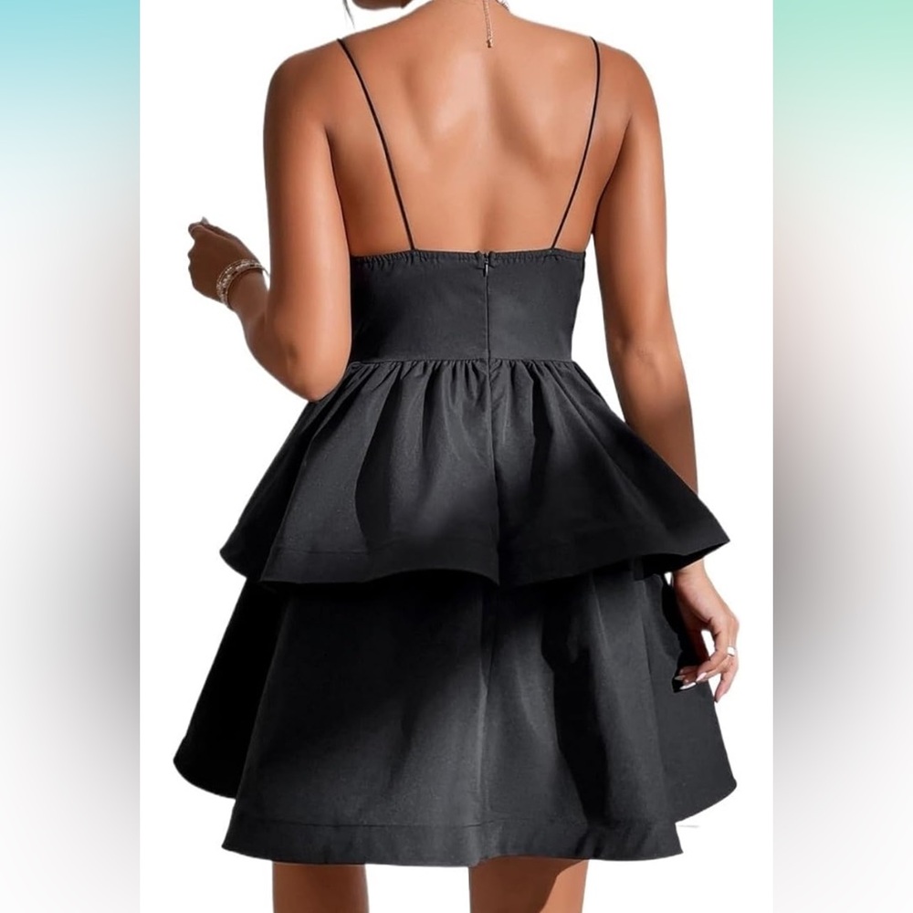 Women Ruffle Dress - Picture 2 of 3